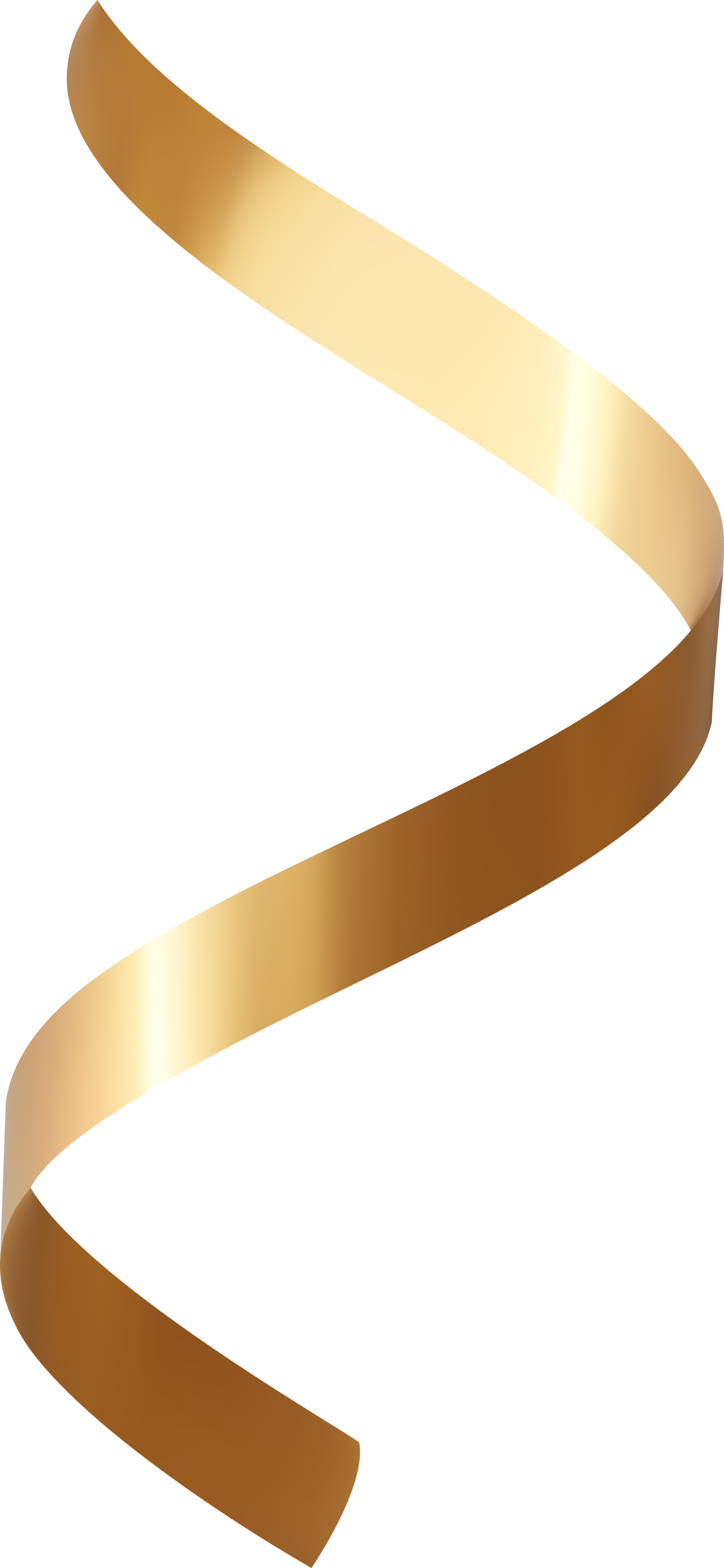 Golden Curve Ribbon